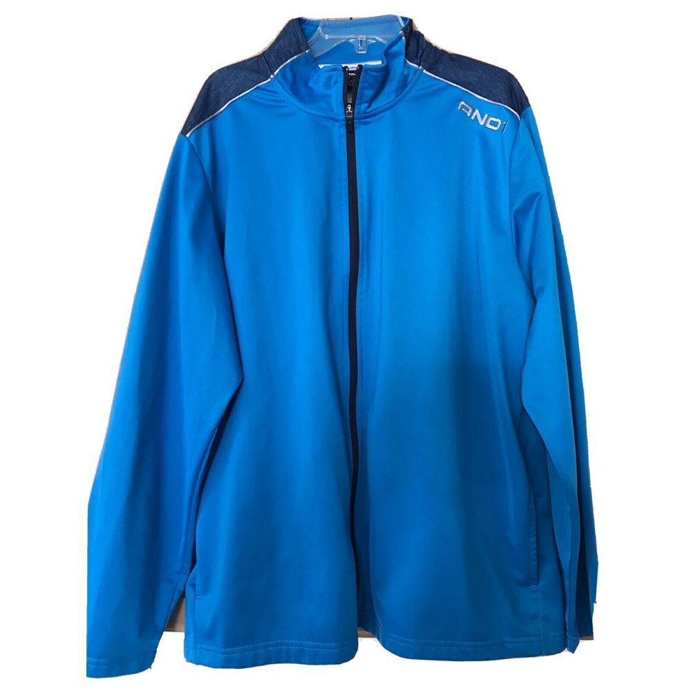 AND 1‎ 1/4 Zip Pullover 2XL Blue